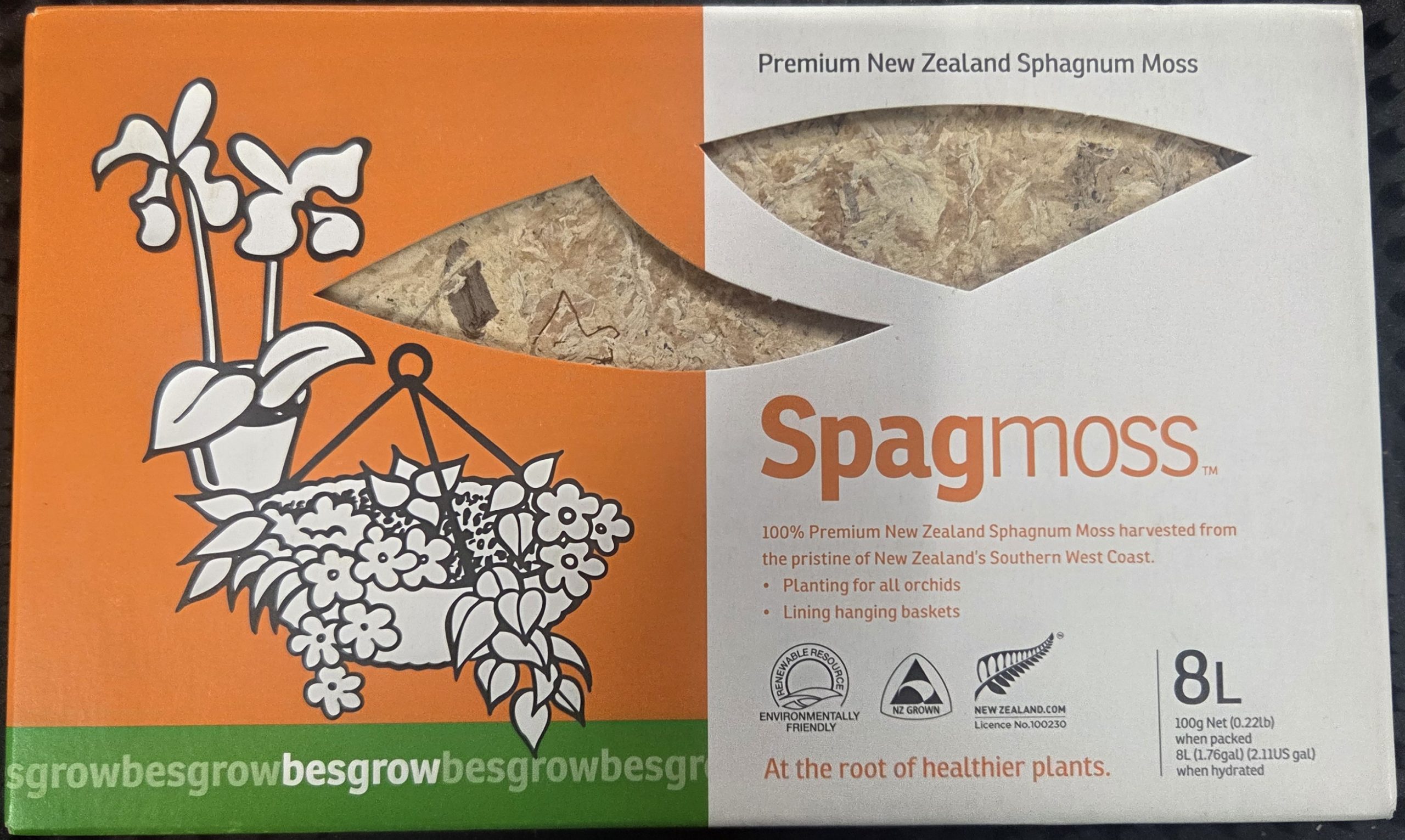 besgrow Premium New Zealand Sphagnum Moss - Image 4